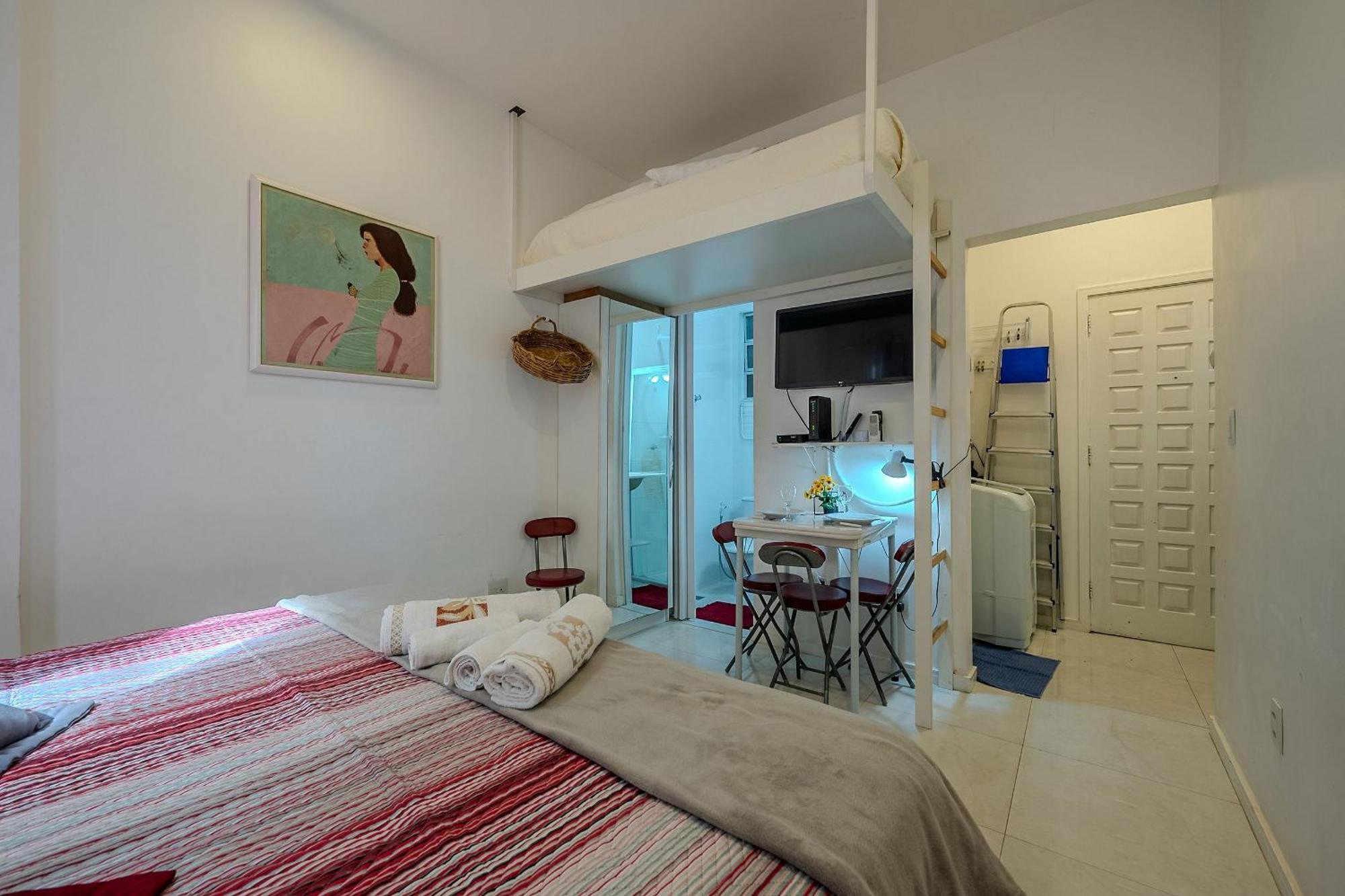 Studio Na Quadra Da Praia De Copacabana Рио-де-Жанейро Экстерьер фото