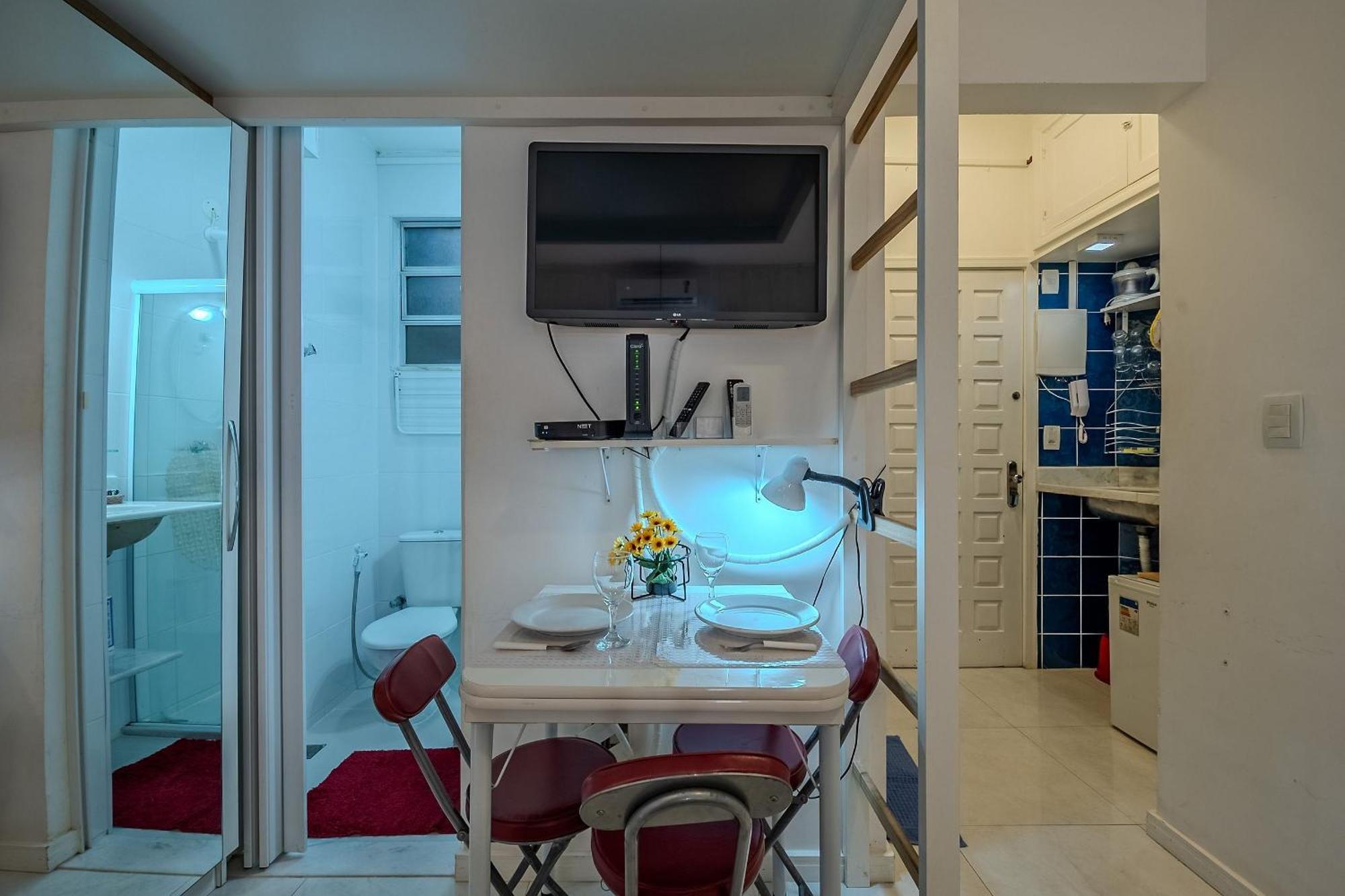Studio Na Quadra Da Praia De Copacabana Рио-де-Жанейро Экстерьер фото